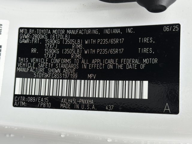 Used 2025 Toyota Sienna XLE AWD/4WD image 29