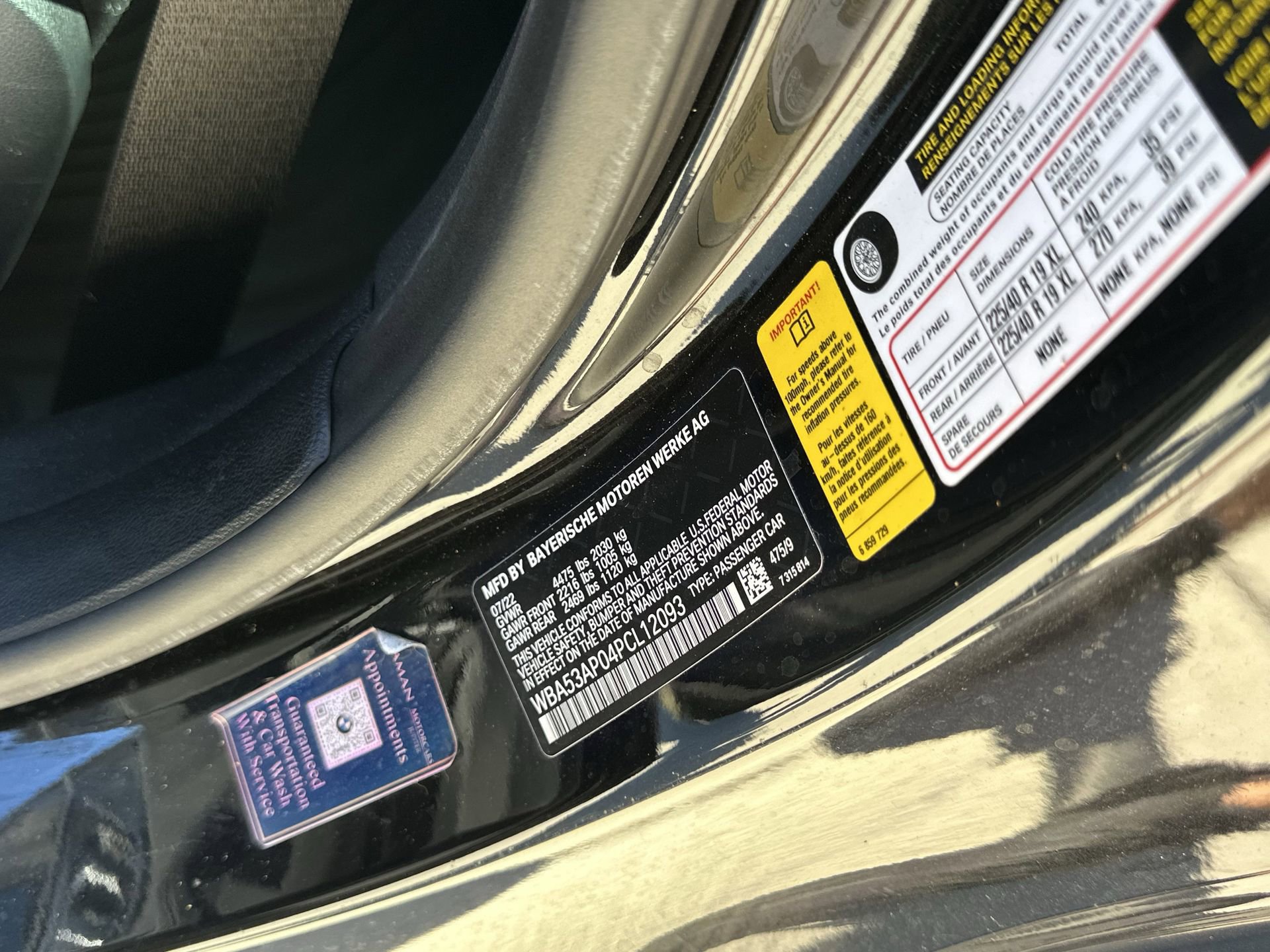 Certified 2023 BMW 430i 430i w/ M Sport Package image 12