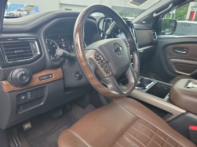 Used 2021 Nissan Titan Platinum Reserve w/ Moonroof Package AWD/4WD image 16