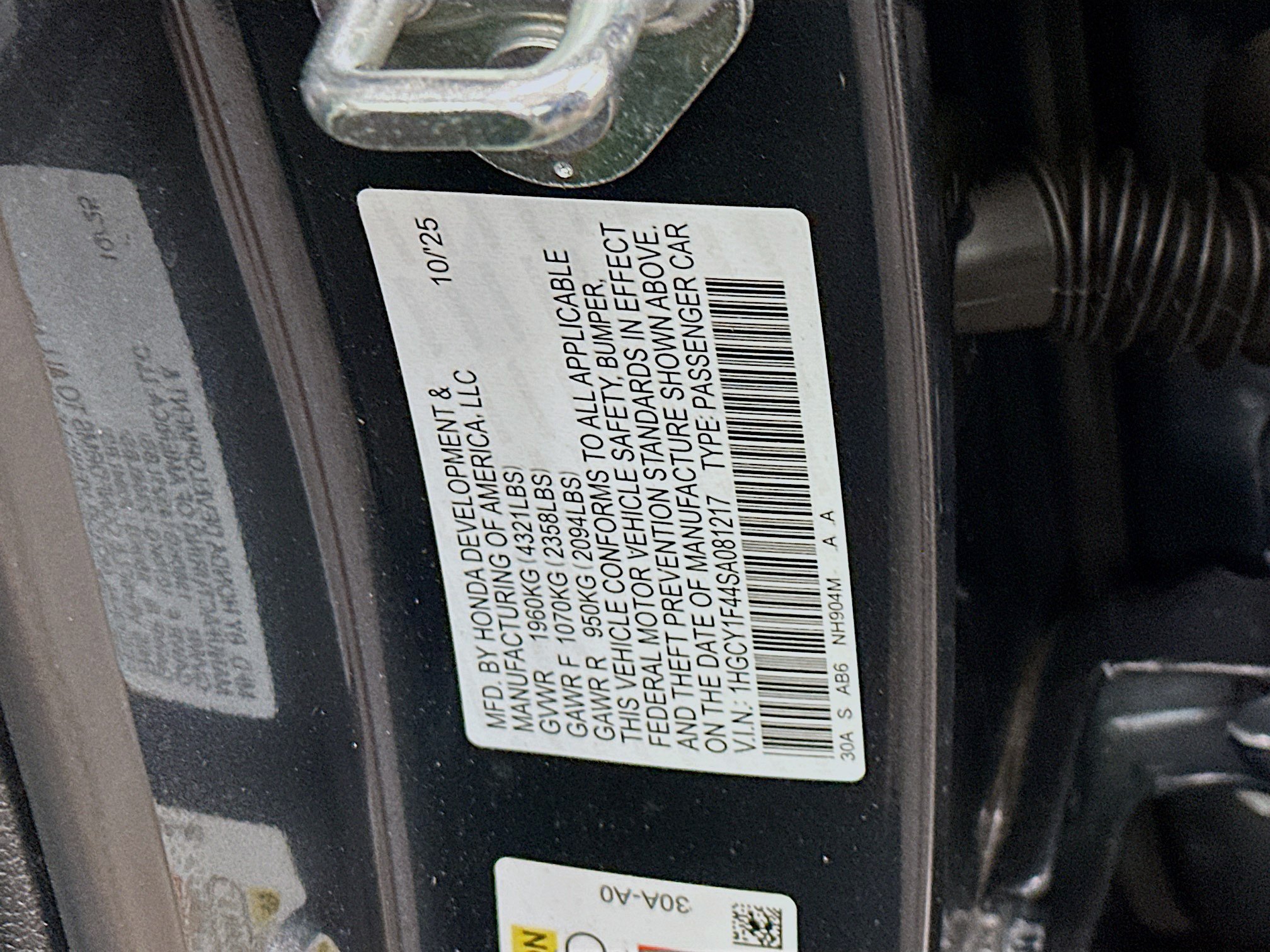 Used 2025 Honda Accord SE image 12