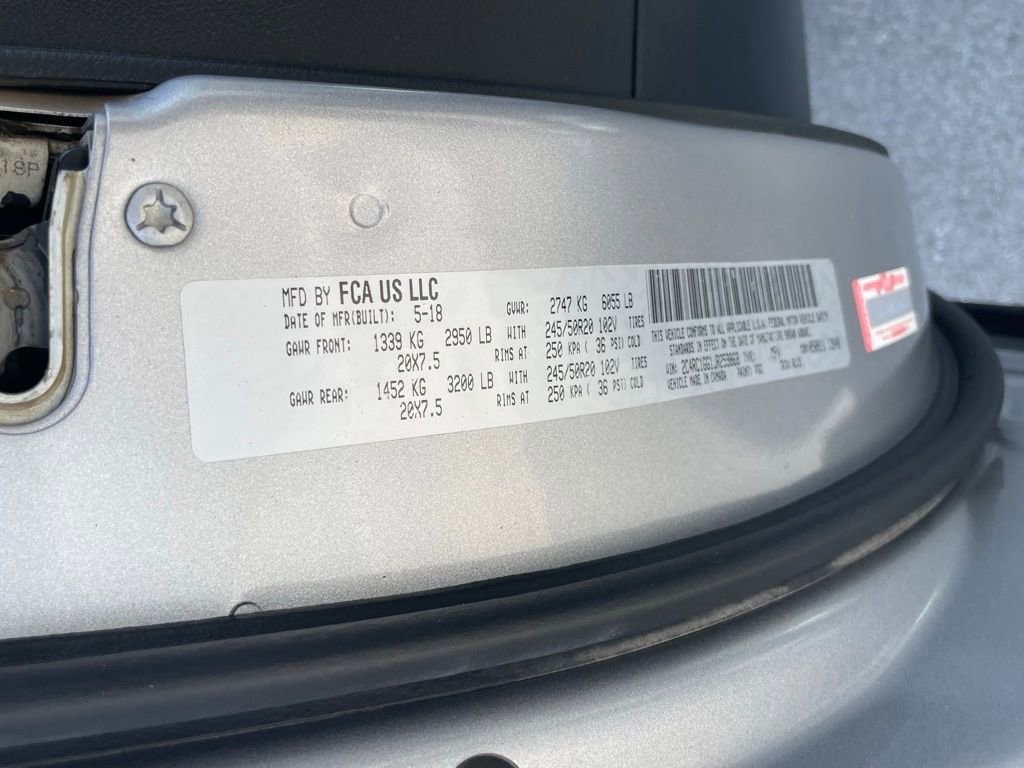 Used 2018 Chrysler Pacifica Limited w/ Advanced Safetytec Group image 34