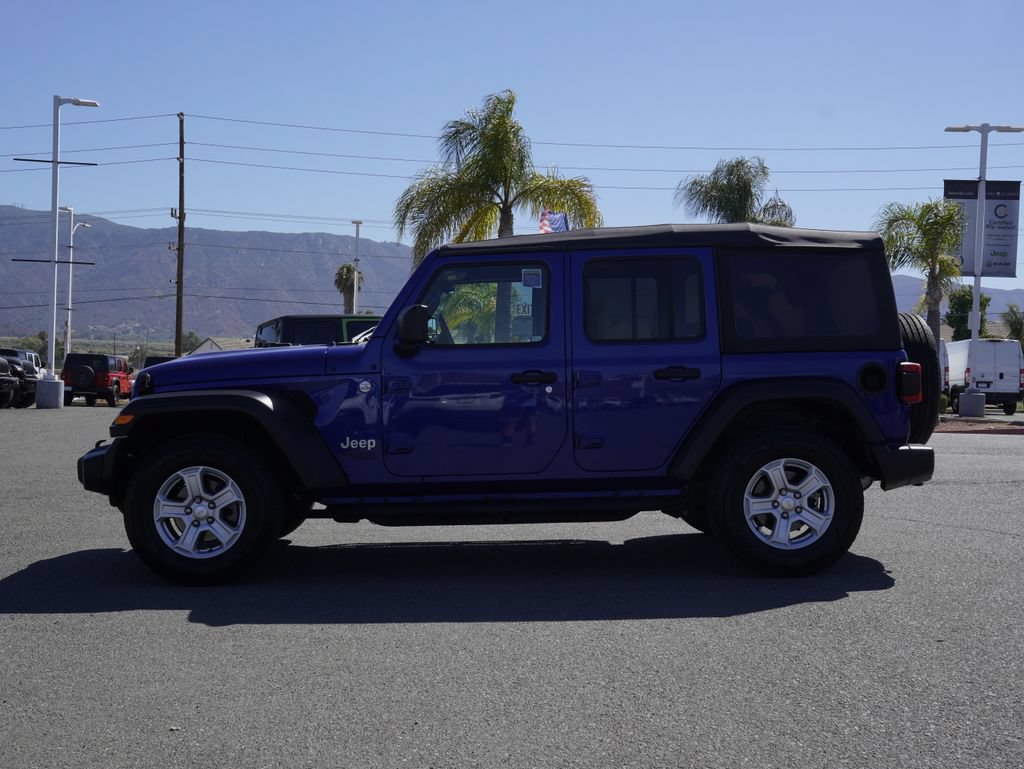 Certified 2020 Jeep Wrangler Unlimited Sport S AWD/4WD image 7