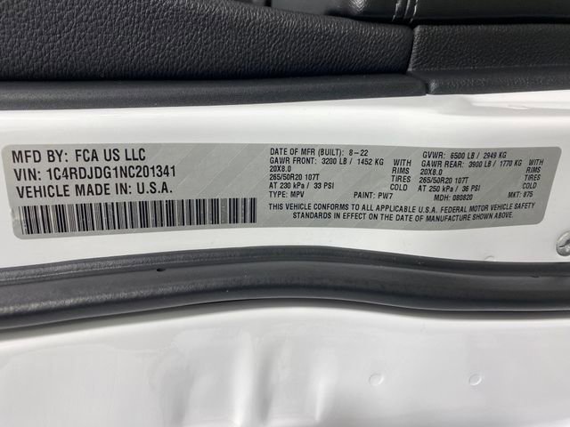 Used 2022 Dodge Durango GT AWD/4WD image 32