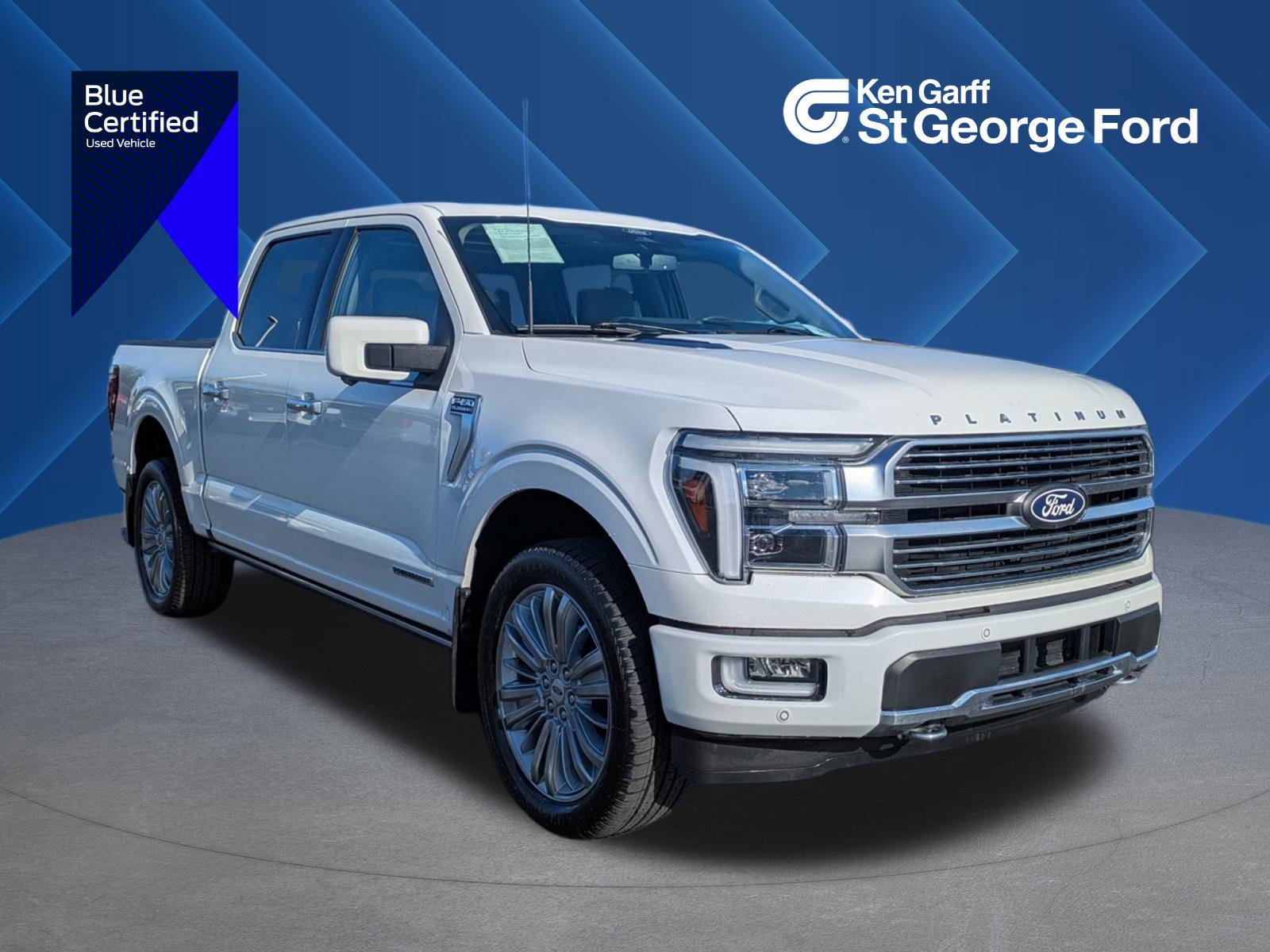 Certified 2024 Ford F150 Platinum w/ Equipment Group 703A Plus