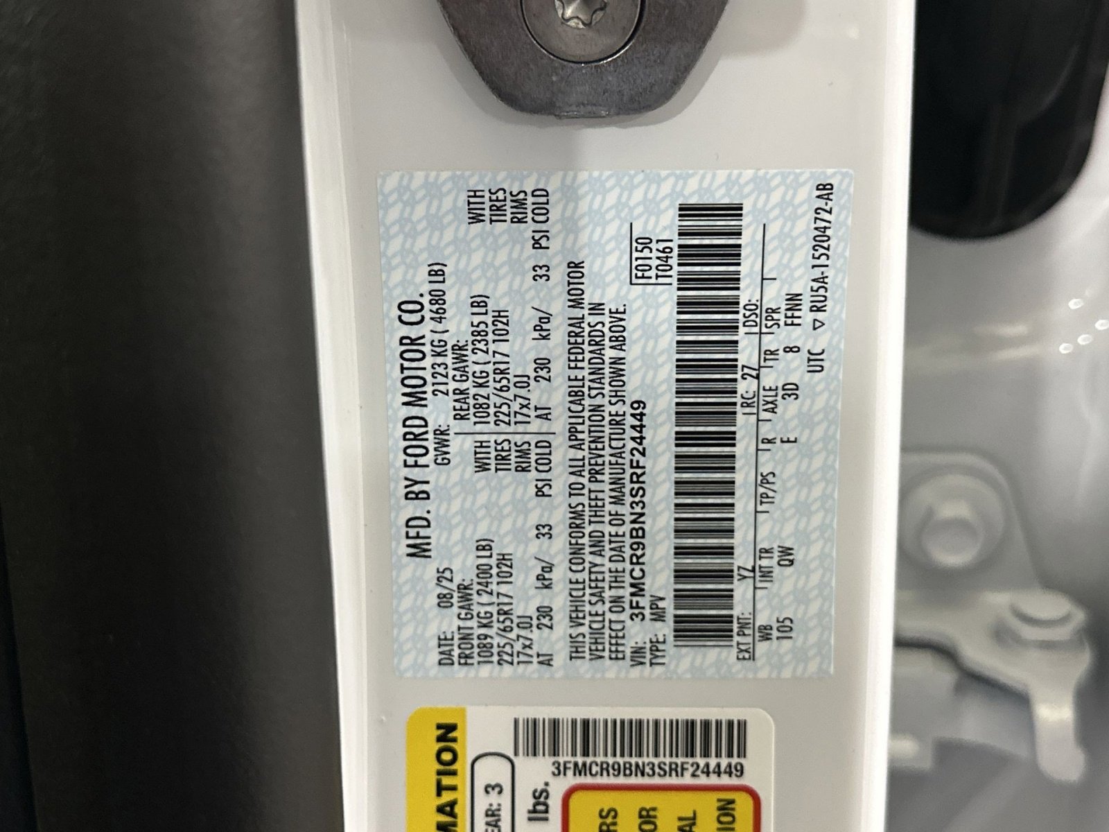 New 2025 Ford Bronco Sport Big Bend w/ Convenience Package image 38