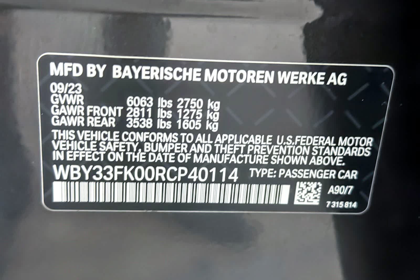 Used 2024 BMW i5 eDrive40i w/ M Sport Package RWD image 28