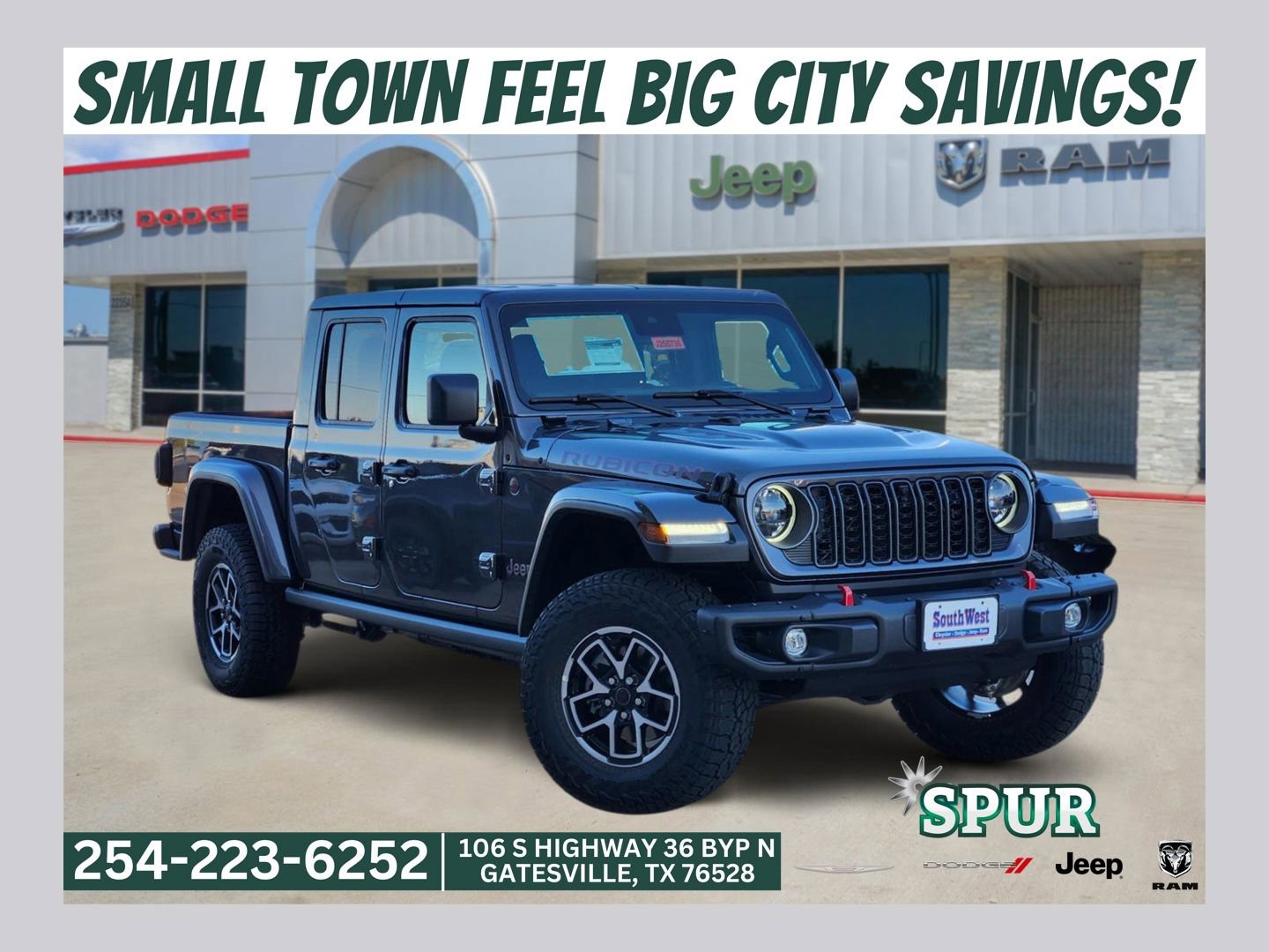 New 2025 Jeep Gladiator Rubicon