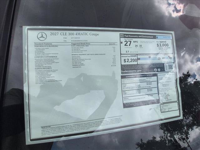 New 2027 Mercedes-Benz CLE 300 4MATIC Coupe image 16