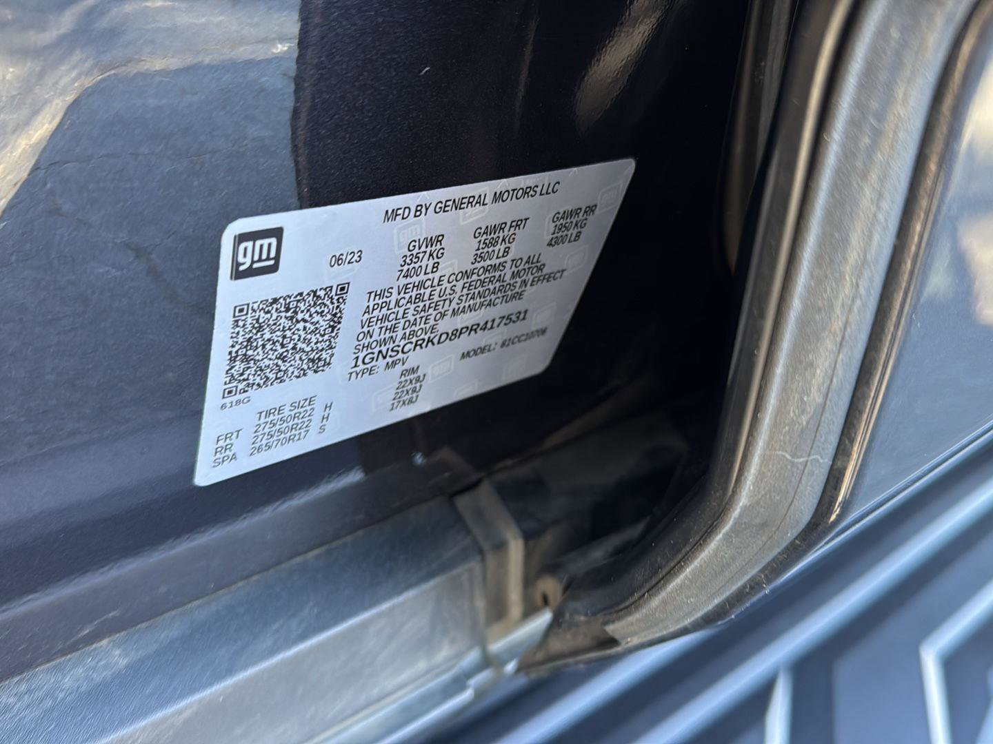 Certified 2023 Chevrolet Tahoe RST w/ Luxury Package image 39