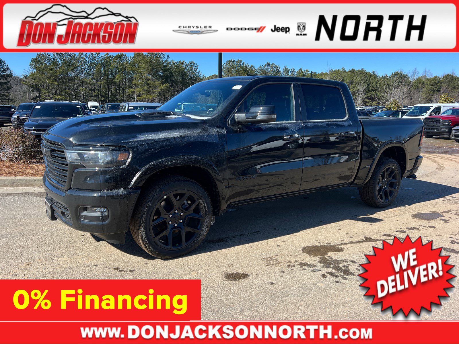 New 2026 RAM 1500 Laramie w/ Night Edition