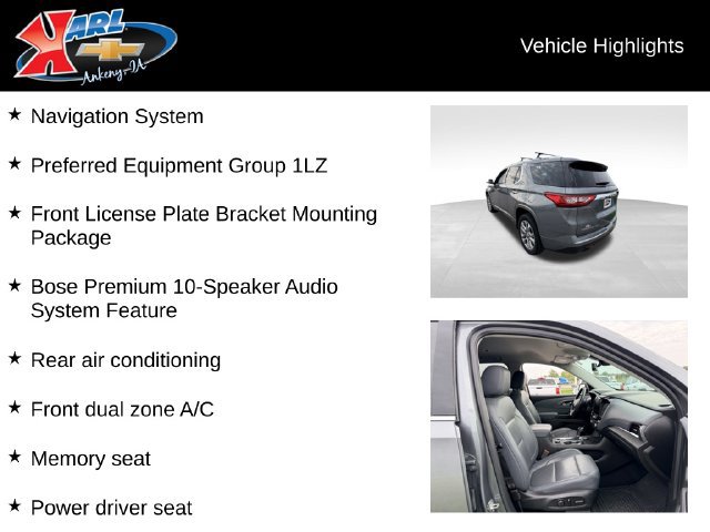 Certified 2020 Chevrolet Traverse Premier AWD/4WD image 2