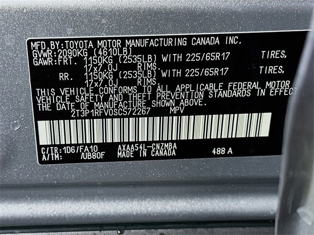 New 2025 Toyota RAV4 XLE w/ Convenience Package image 12