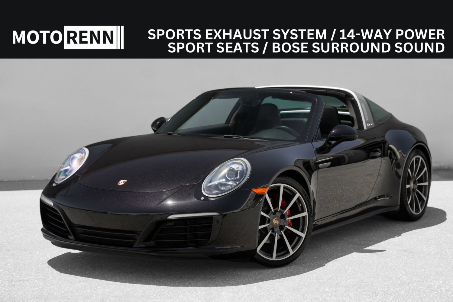 Used 2017 Porsche 911 Targa 4S AWD/4WD image 1
