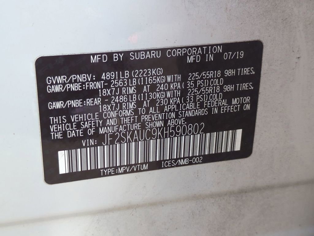 Used 2019 Subaru Forester Limited w/ Popular Package #3 image 31