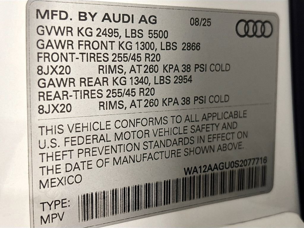New 2025 Audi Q5 Premium Plus image 24