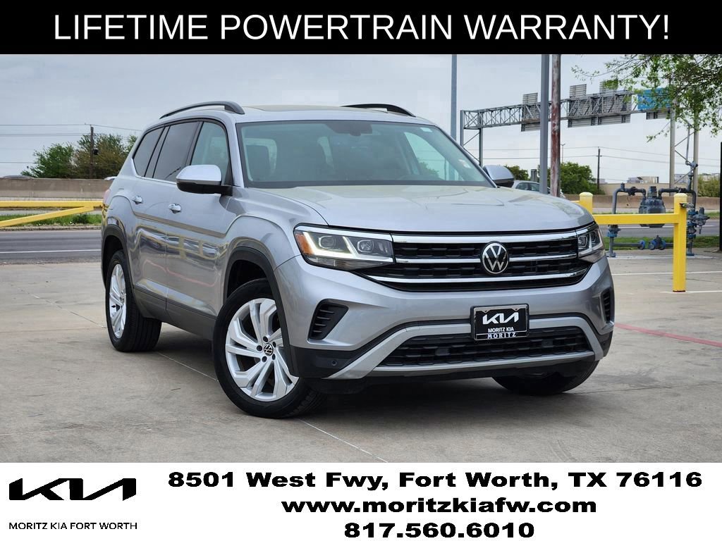 Used 2023 Volkswagen Atlas SE w/ Panoramic Sunroof Package AWD/4WD image 1