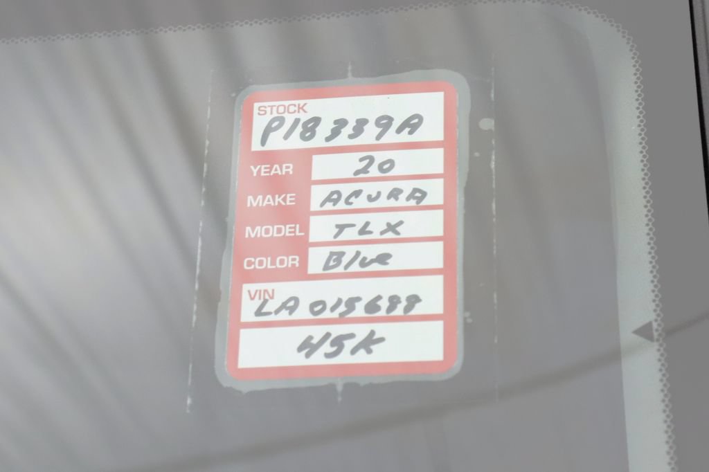 Certified 2020 Acura TLX w/ Technology Package FWD image 27