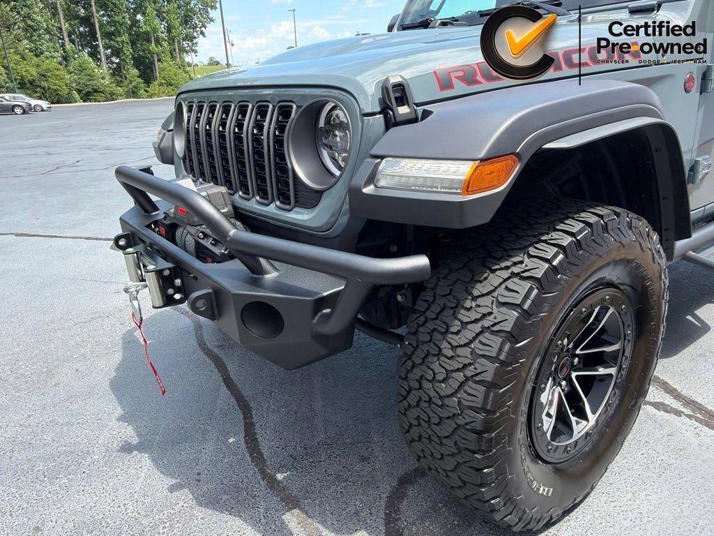 Certified 2024 Jeep Wrangler Unlimited Rubicon w/ XTREMEE 35" Tire Package AWD/4WD image 19