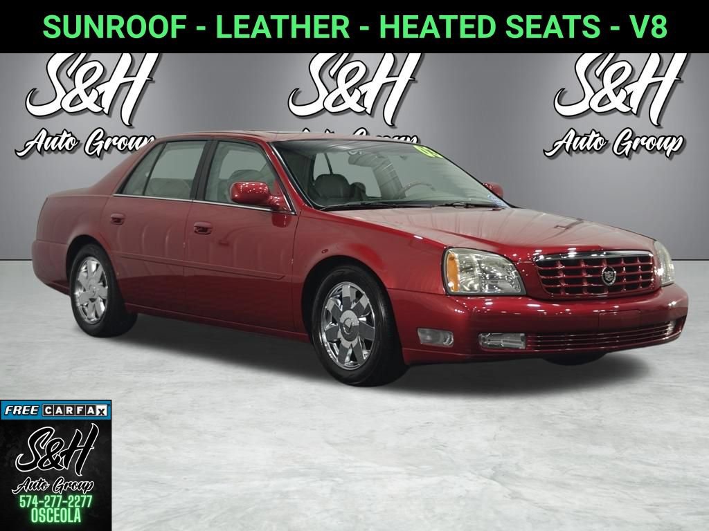 Used 2003 Cadillac De Ville DTS w/ Premium Luxury Package FWD image 1