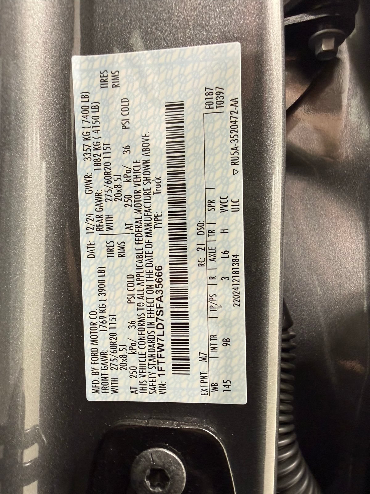 Used 2025 Ford F150 Platinum AWD/4WD image 23