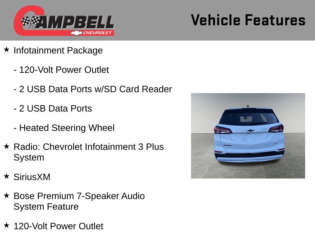 Used 2024 Chevrolet Equinox RS w/ RS Leather Package image 16