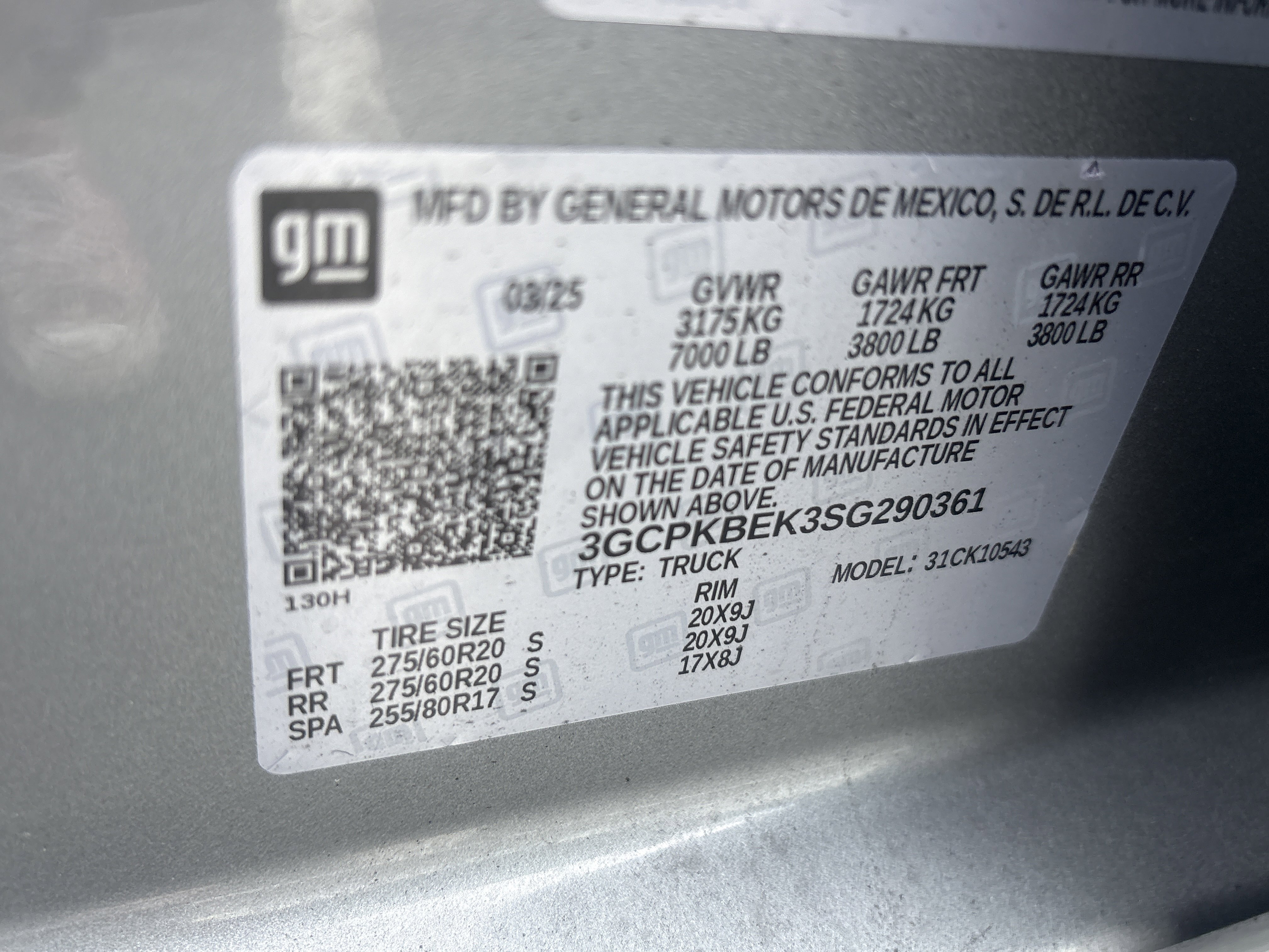 New 2025 Chevrolet Silverado 1500 Custom w/ LPO, Dark Essentials Package image 32