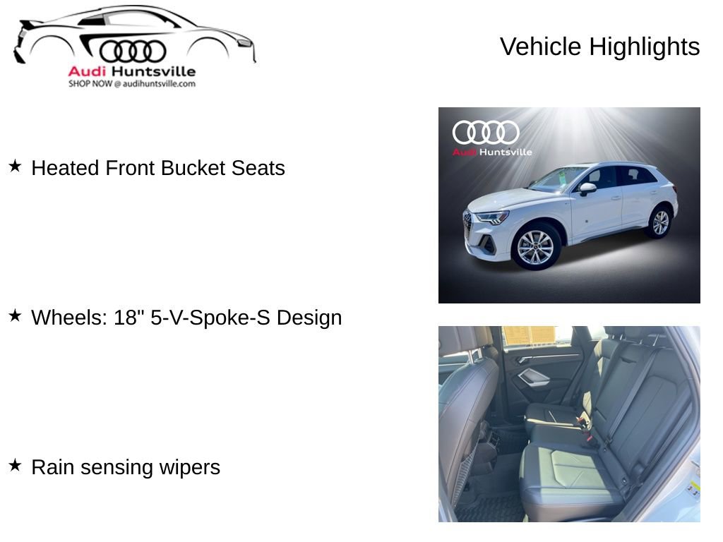 Used 2025 Audi Q3 2.0T Premium w/ Convenience Package image 18
