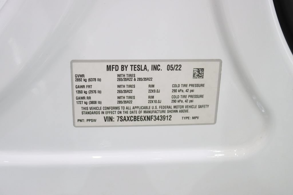 Used 2022 Tesla Model X Plaid AWD/4WD image 42