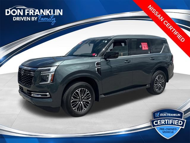 Certified 2025 Nissan Armada SL w/ Captain's Chari Seat Package