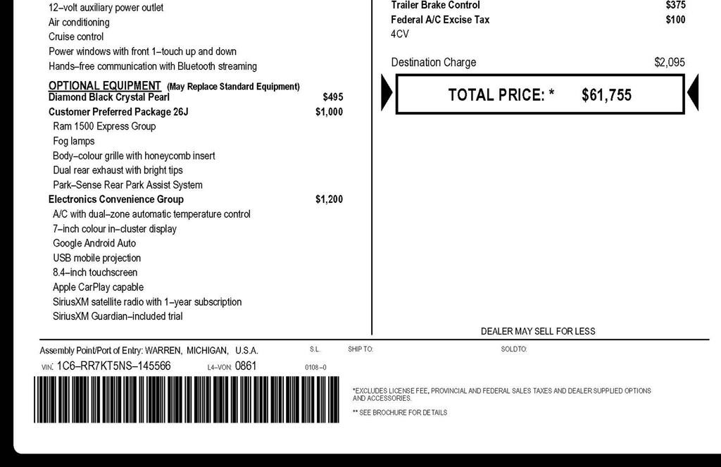 Used 2022 RAM 1500 Express w/ Wheel & Sound Group image 4