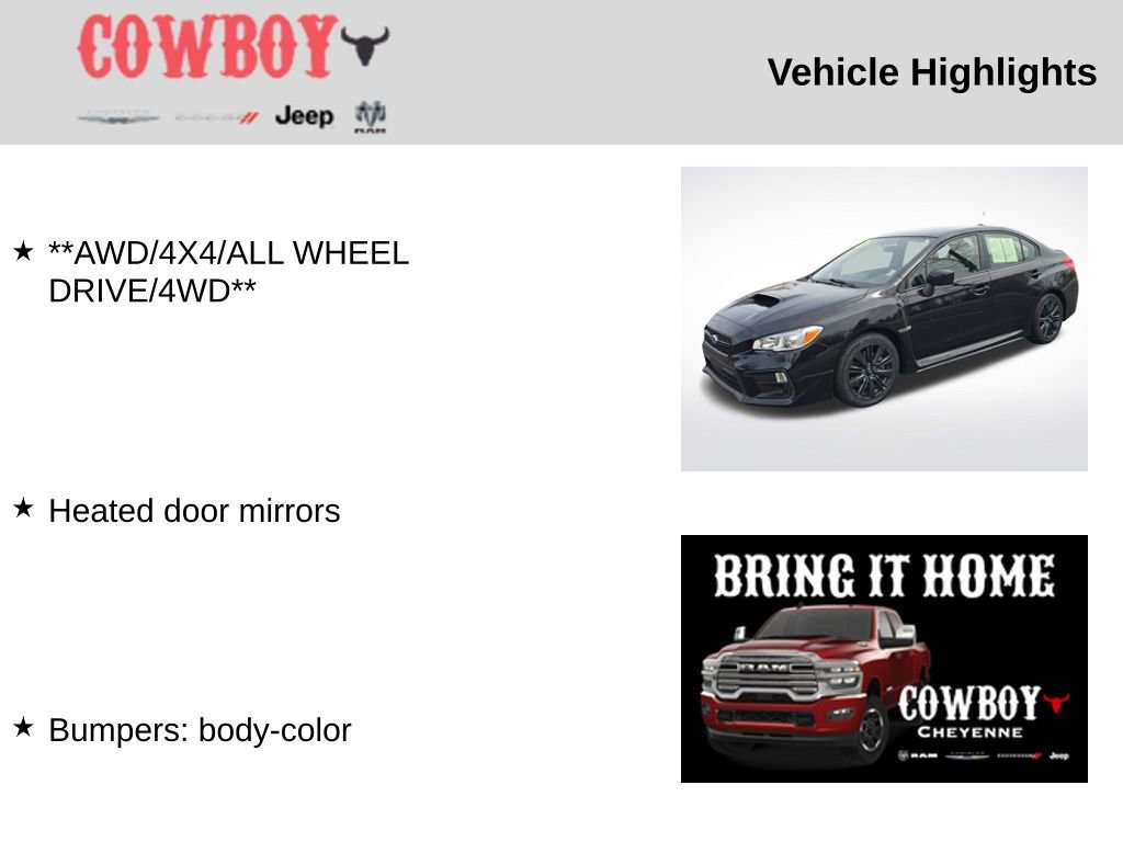 Used 2020 Subaru WRX image 5