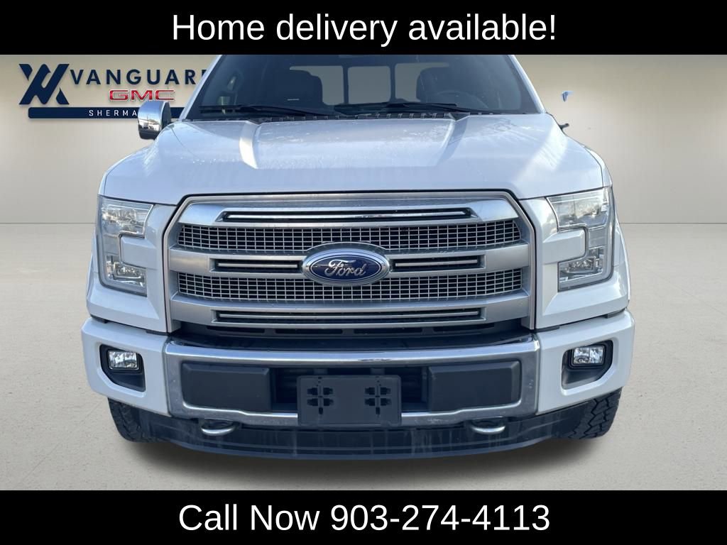 Used 2015 Ford F150 Platinum w/ Max Trailer Tow Package image 9