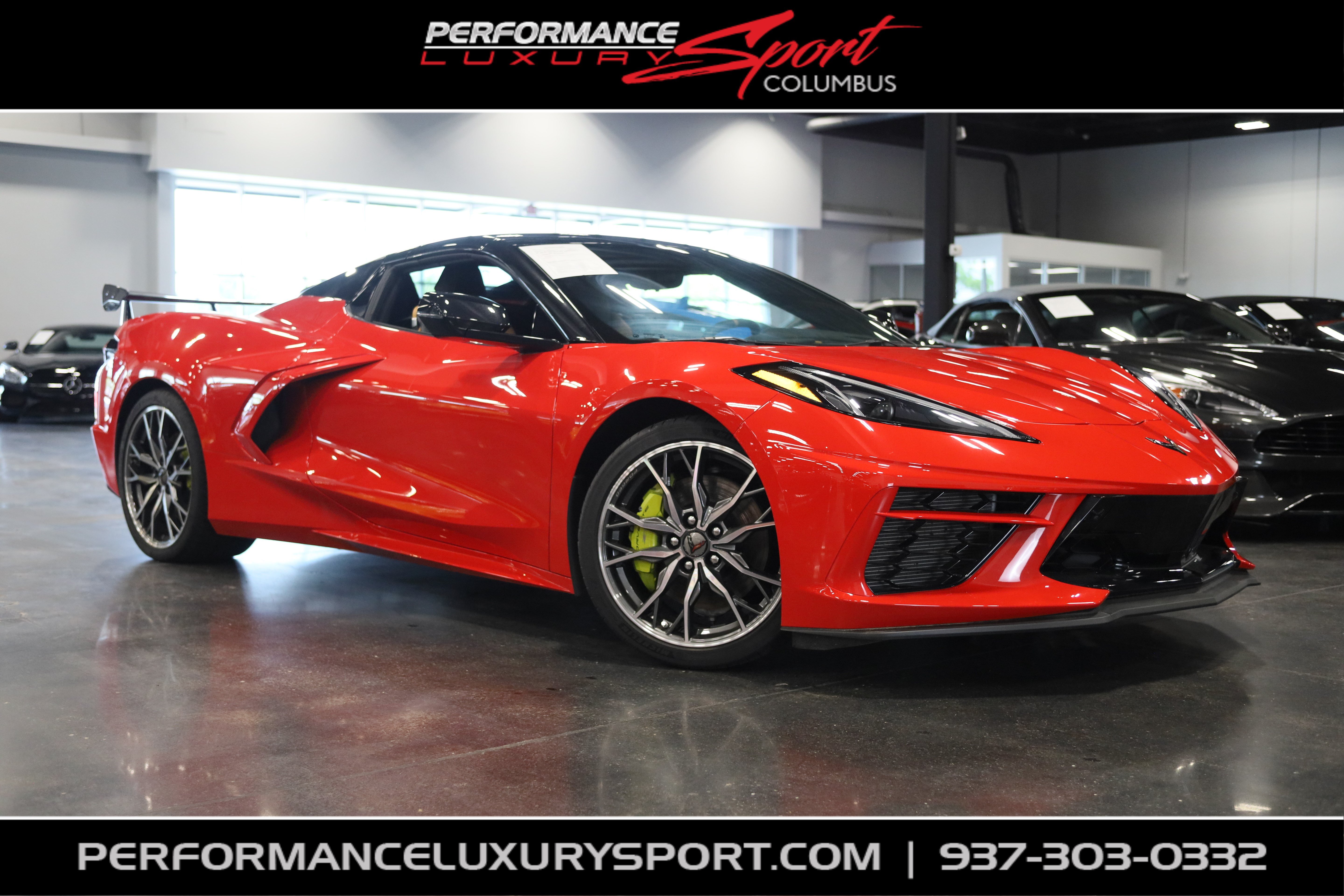 Used 2023 Chevrolet Corvette Stingray Preferred Conv w/ Z51 Performance Package RWD image 1