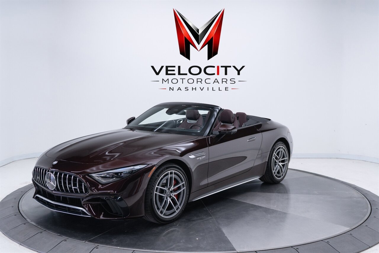 Used 2024 Mercedes-Benz SL 55 AMG 4MATIC w/ Manufactur Interior Package image 10