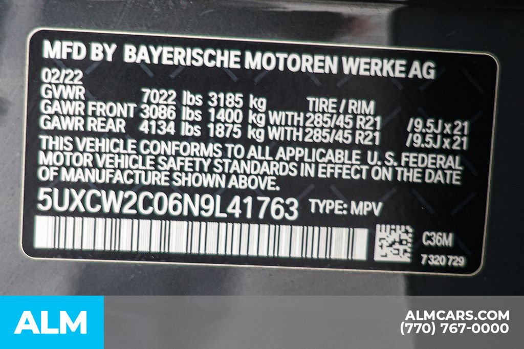 Used 2022 BMW X7 xDrive40i w/ Executive Package AWD/4WD image 68