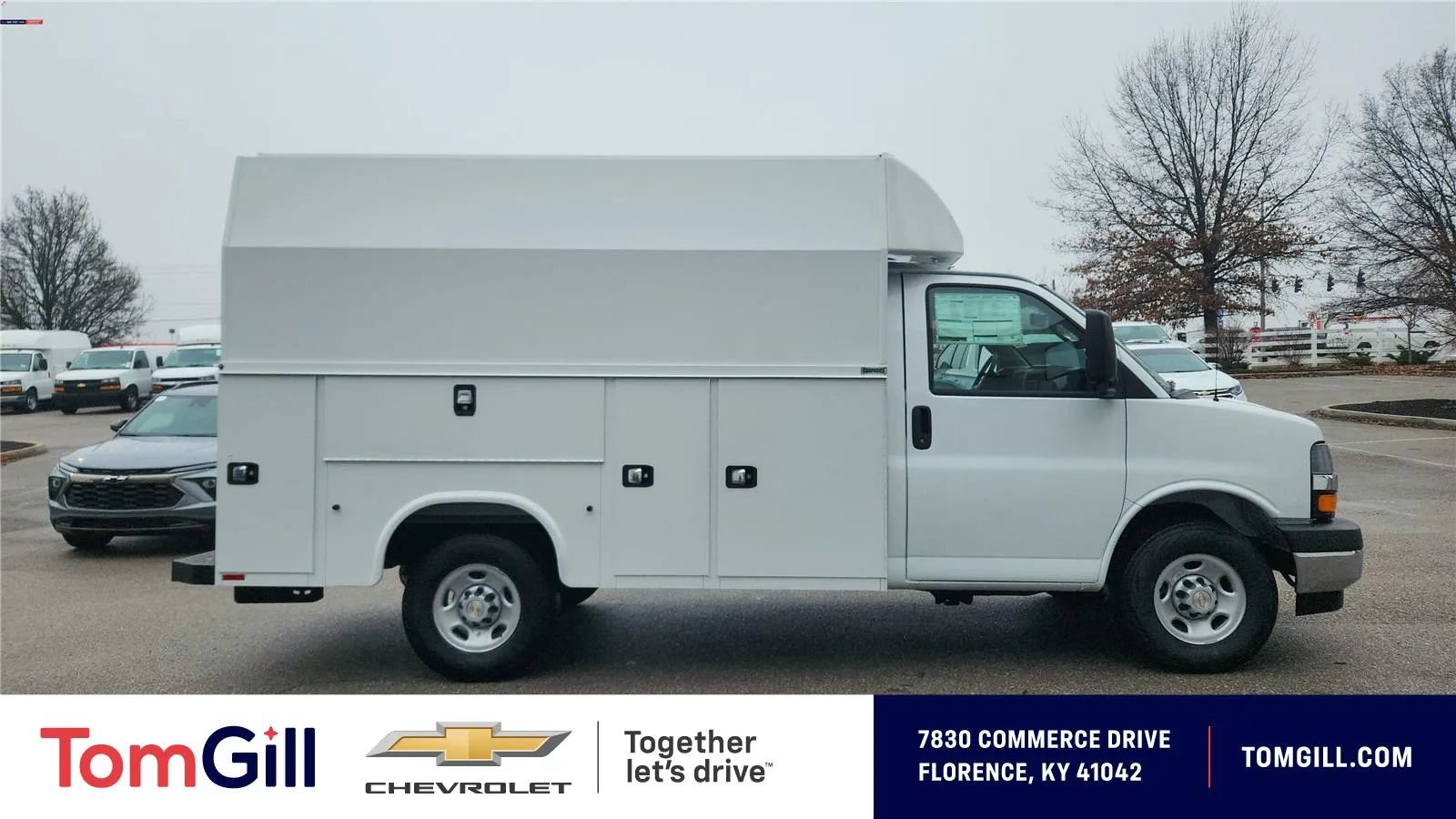 New 2025 Chevrolet Express 3500 w/ Power Convenience Package
