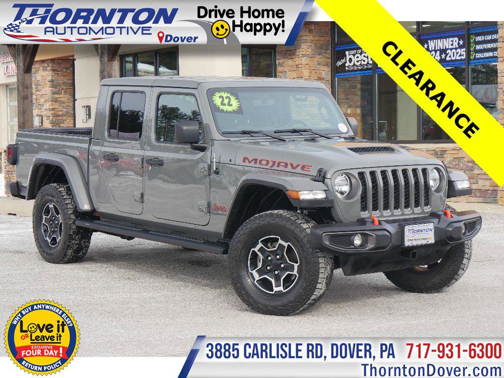 Used 2022 Jeep Gladiator Mojave w/ Cold Weather Group image 1