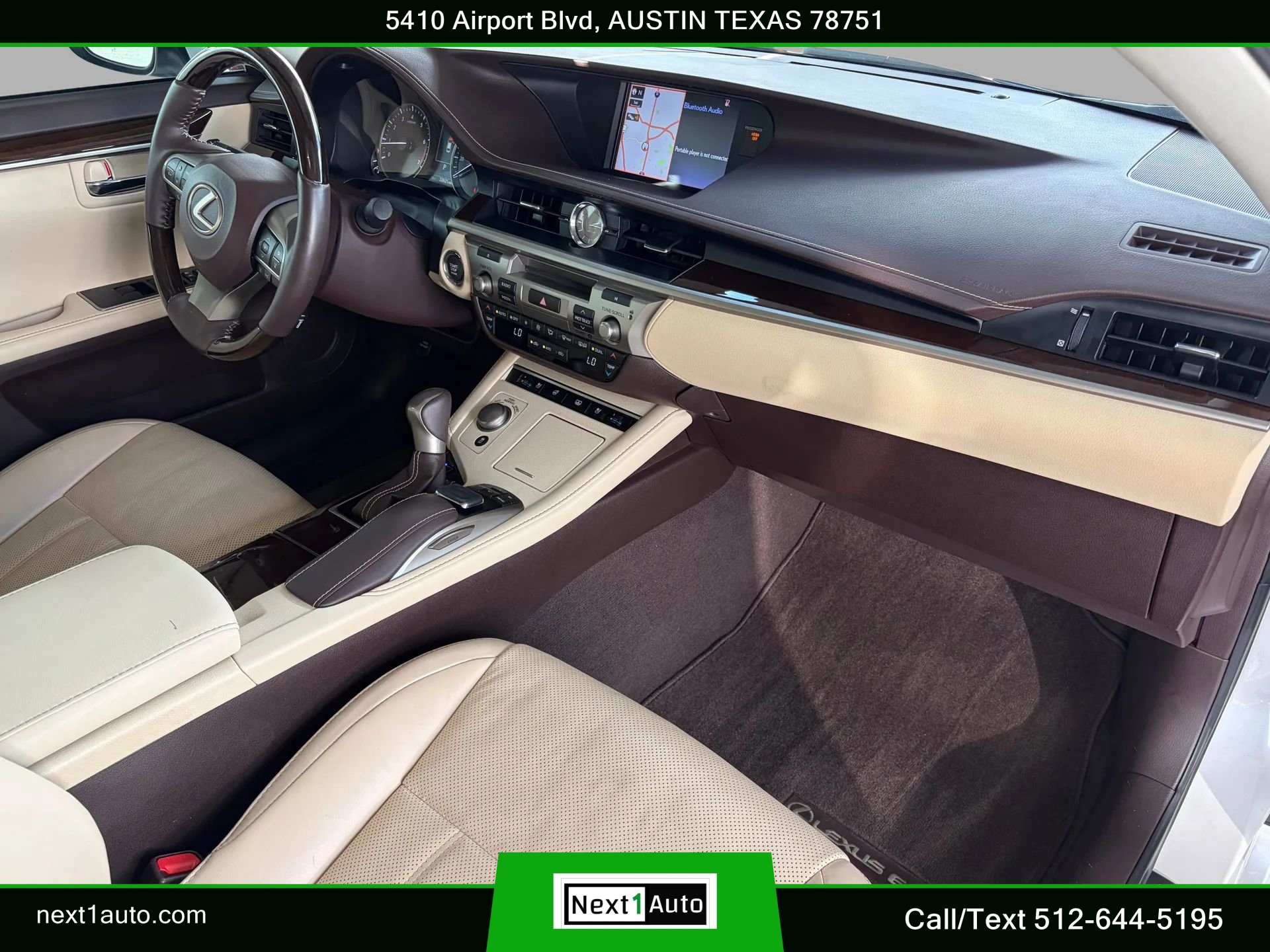 Used 2018 Lexus ES 350 w/ Luxury Package w/Wood Trim FWD image 22