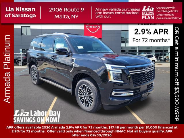 New 2026 Nissan Armada Platinum