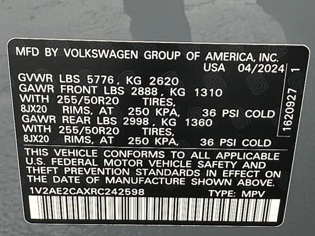 Used 2024 Volkswagen Atlas Cross Sport SEL R-Line image 26