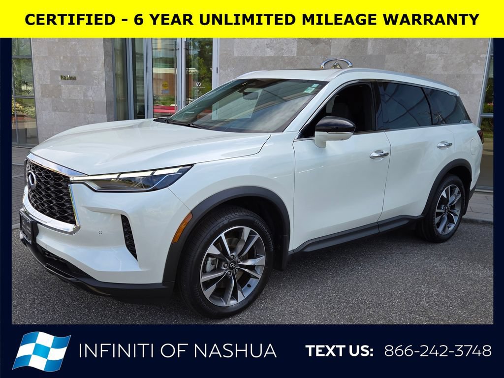 Certified 2023 INFINITI QX60 Luxe w/ Vision Package AWD/4WD image 2