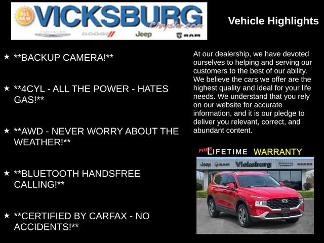 Used 2023 Hyundai Santa Fe SEL AWD/4WD image 7