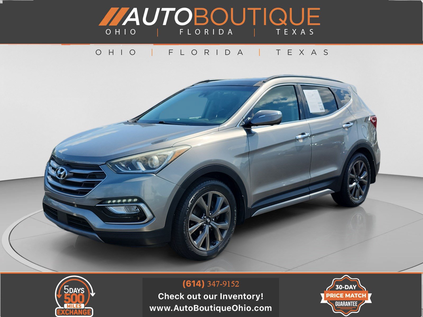 Used 2017 Hyundai Santa Fe Sport w/ 2.0T Ultimate Tech Package 05