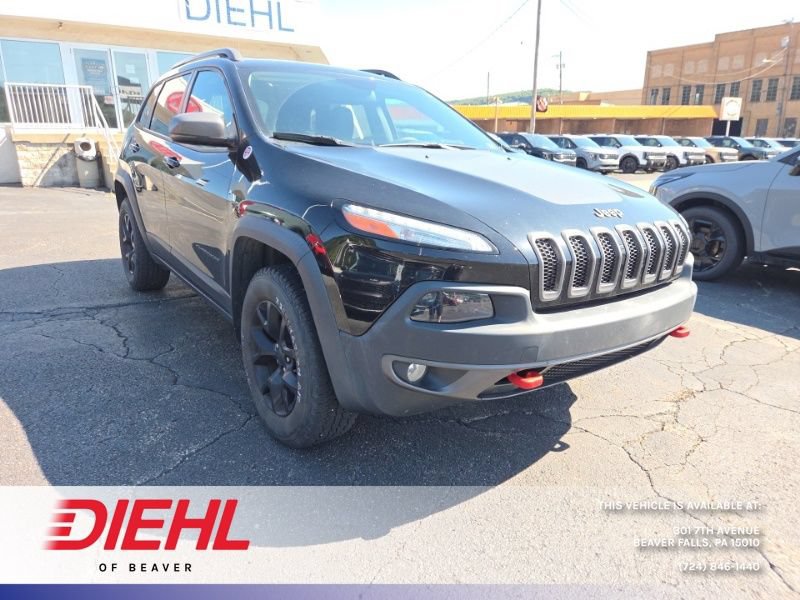 Used 2018 Jeep Cherokee Trailhawk AWD/4WD image 1