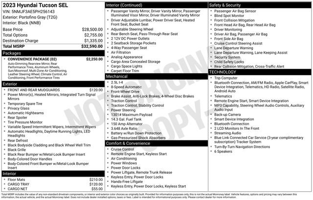 Used 2023 Hyundai Tucson SEL w/ Convenience Package FWD image 14