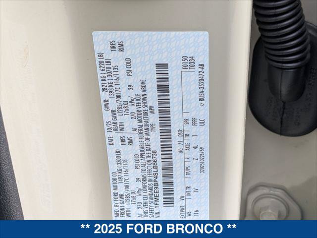 New 2025 Ford Bronco Badlands AWD/4WD image 23