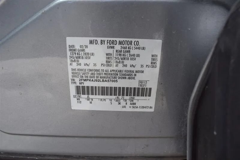 Used 2020 Ford Edge SEL AWD/4WD image 32