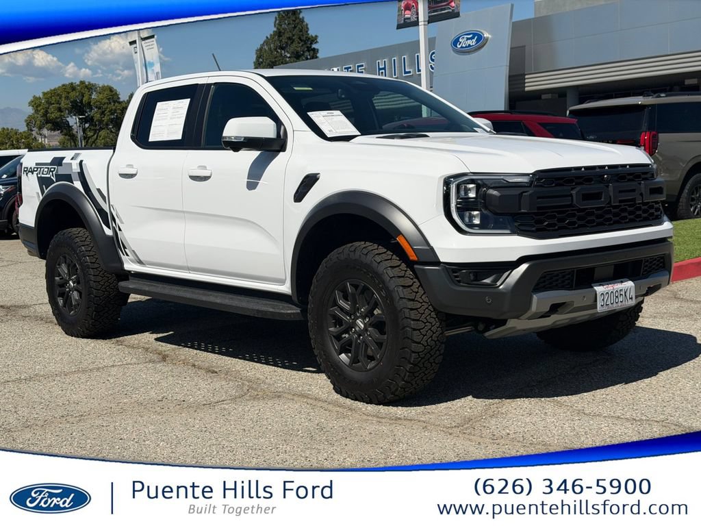 Certified 2025 Ford Ranger Raptor AWD/4WD image 1