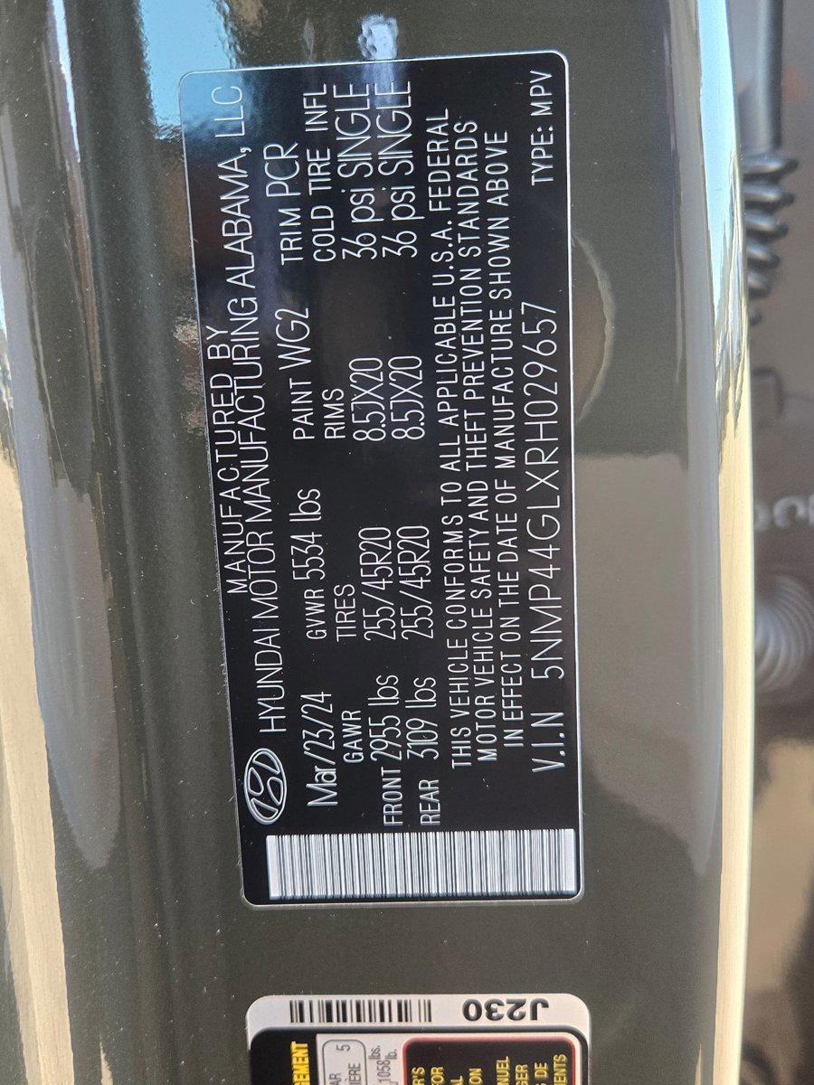 Used 2024 Hyundai Santa Fe Limited image 26