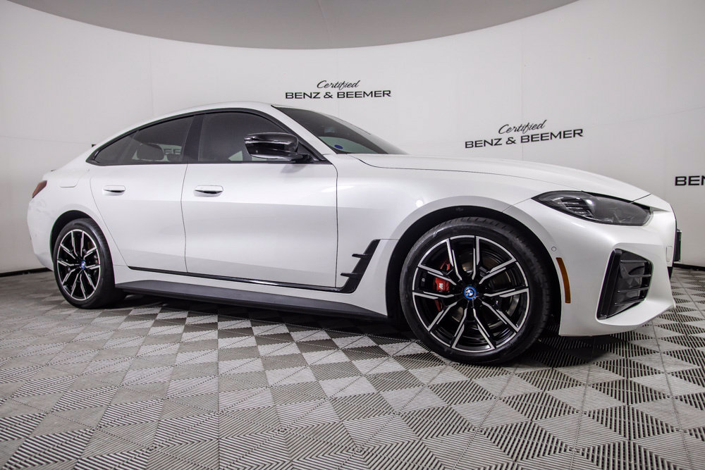 Used 2024 BMW i4 eDrive40 w/ M Sport Package RWD image 2